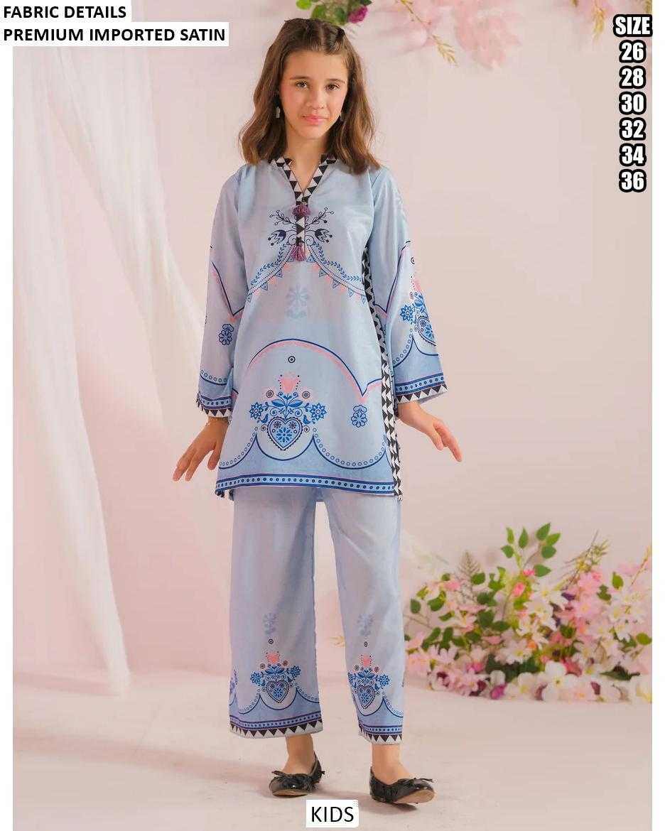 Ynf Silk KESH481 KALESHA Kids Wear Wholesale Girls Ethnic Wear Kids Silk Dress Kids Party Wear Ethnic Manufacturer- Kapda Export