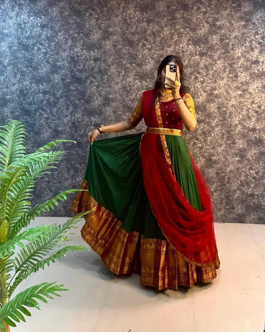 Ynf Silk RIN235 1038 Gowns Wholesale Fancy Gowns Party Gowns Simple Gowns Manufacturer- Kapda Export