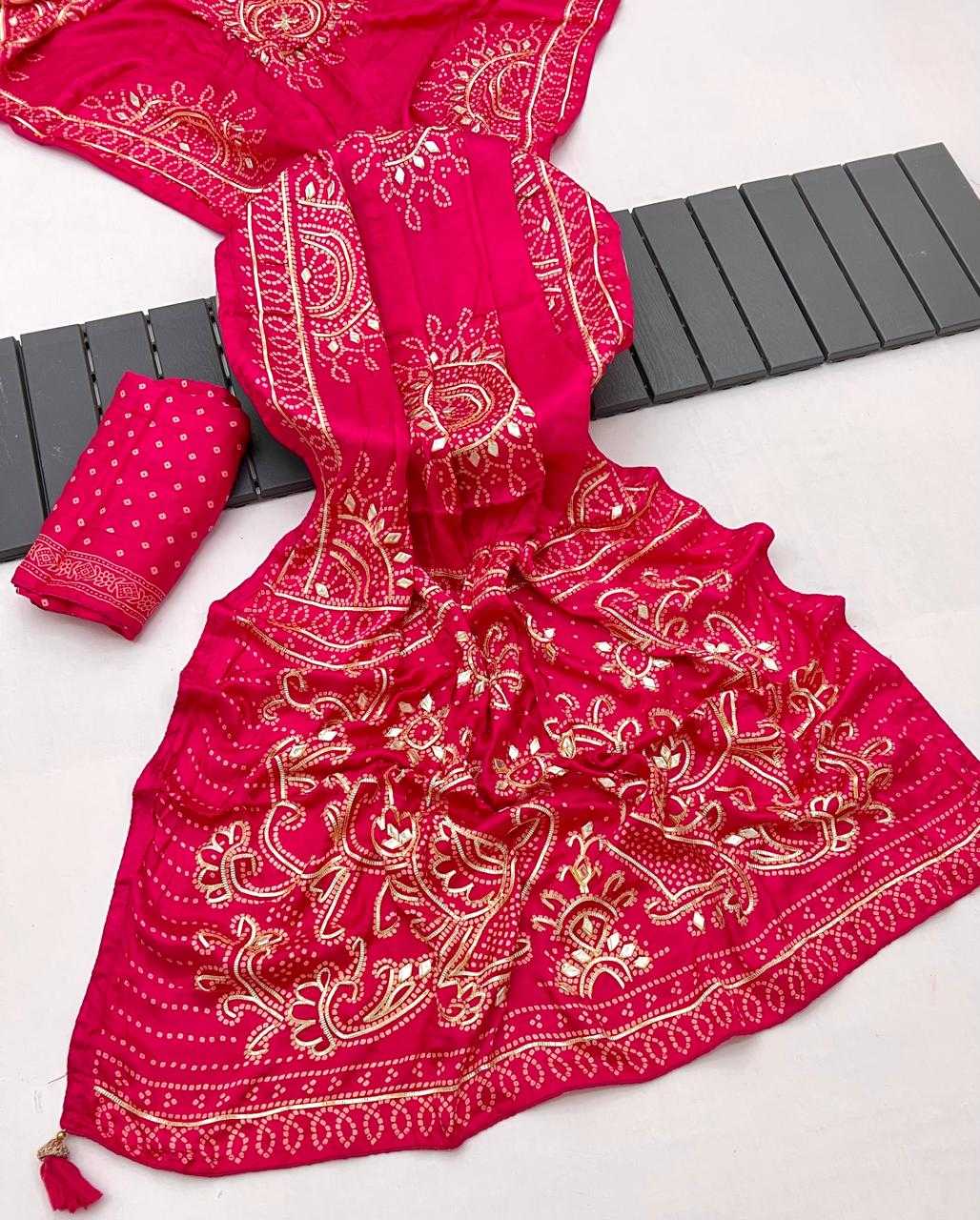 Ynf Soft Silk KESH584 VASUDHA Sarees Festive Collections Wholesale Printed Sarees Red Sarees Festive Sarees Manufacturer- Kapda Export