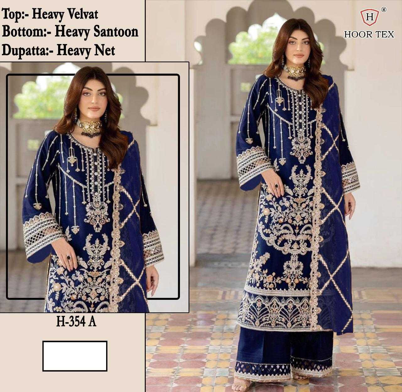Ynf Velvet KESH530 HOOR 354 Suits & Dresses Wholesale Kashmiri Suits Velvet Suits Bridal Suits Manufacturer- Kapda Export