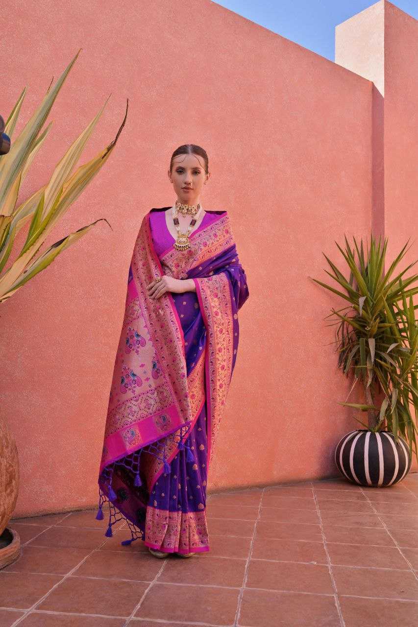 Ynf Banarasi Soft Silk KESH532 PAITHANI NISHA Silk Sarees Festive Collections Wholesale Banarasi Silk Sarees Paithani Sarees Gudi Padwa Collections Manufacturer- Kapda Export