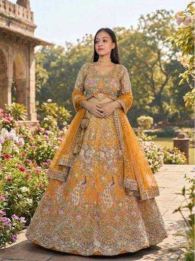 Ynf Butterfly Net KESH512 1676 Lehengas Wholesale Bridal Lehenga Wedding Lehenga Net Lehenga Choli Manufacturer- Kapda Export