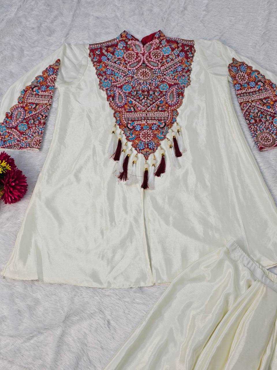 Ynf Chinon KESH531 1065 Suits & Dresses Festive Collections Wholesale Party Wear Dresses Embroidered Dresses Navratri Dresses Manufacturer- Kapda Export