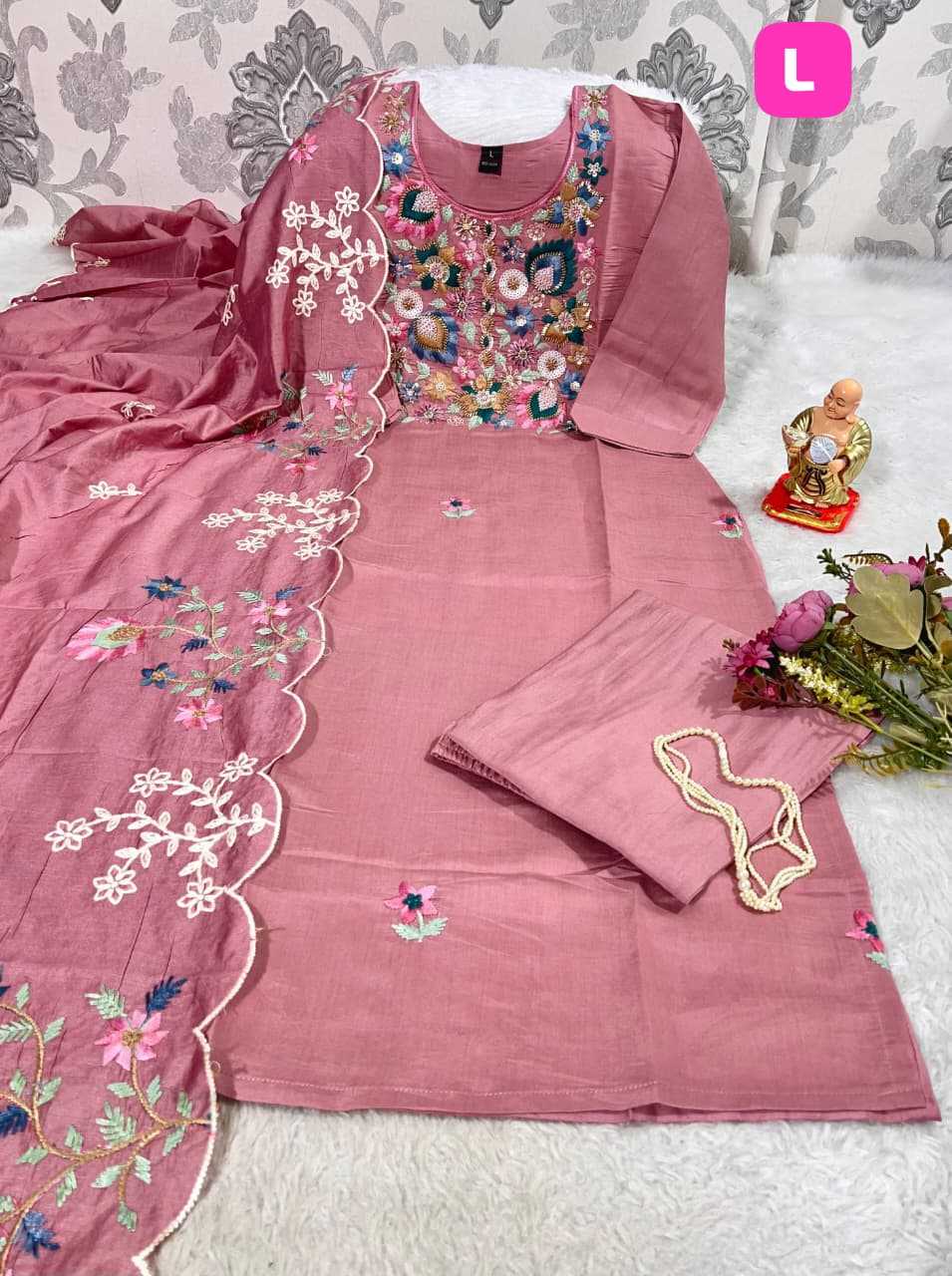 Ynf Cotton KESH594 SUJITA Suits & Dresses Festive Collections Wholesale Embroidery Suits Long Kurti Suits Eid Collections Manufacturer- Kapda Export