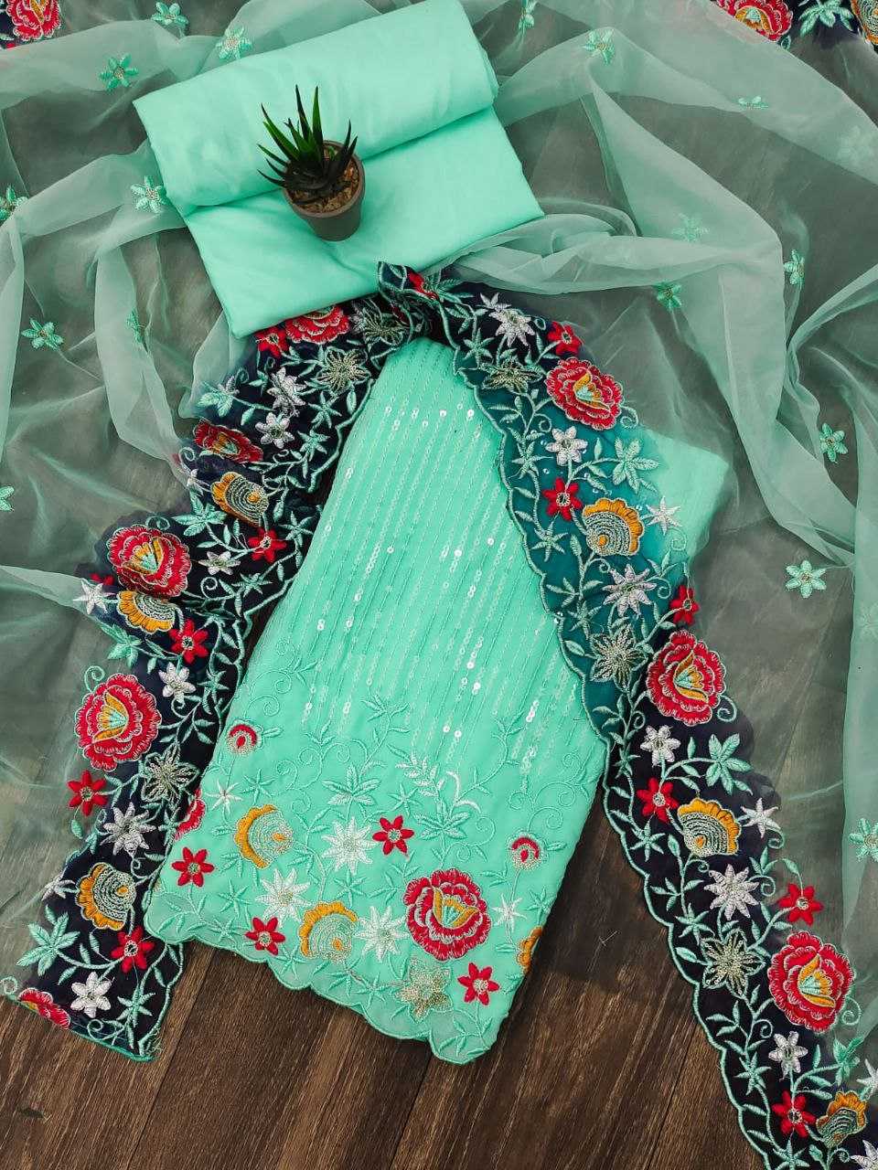 Ynf Faux Georgette KESH628 SABYA SAACHI 36 Suits & Dresses Wholesale Wedding Suits Bridal Suits Designer Suits Manufacturer- Kapda Export