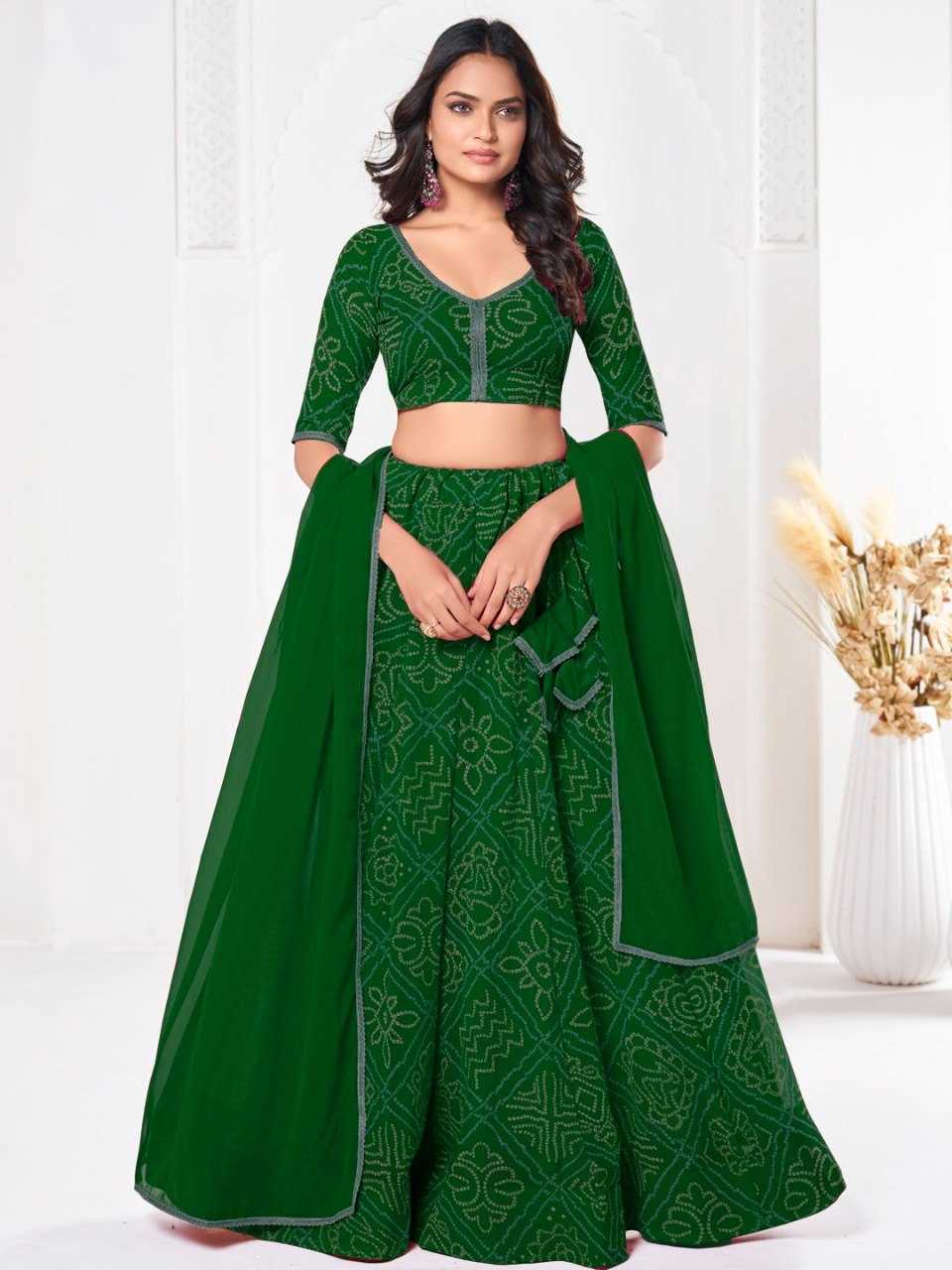 Ynf Georgette KESH643 1010330 Lehengas Wholesale Fancy Lehenga Printed Lehenga Simple Lehenga Manufacturer- Kapda Export