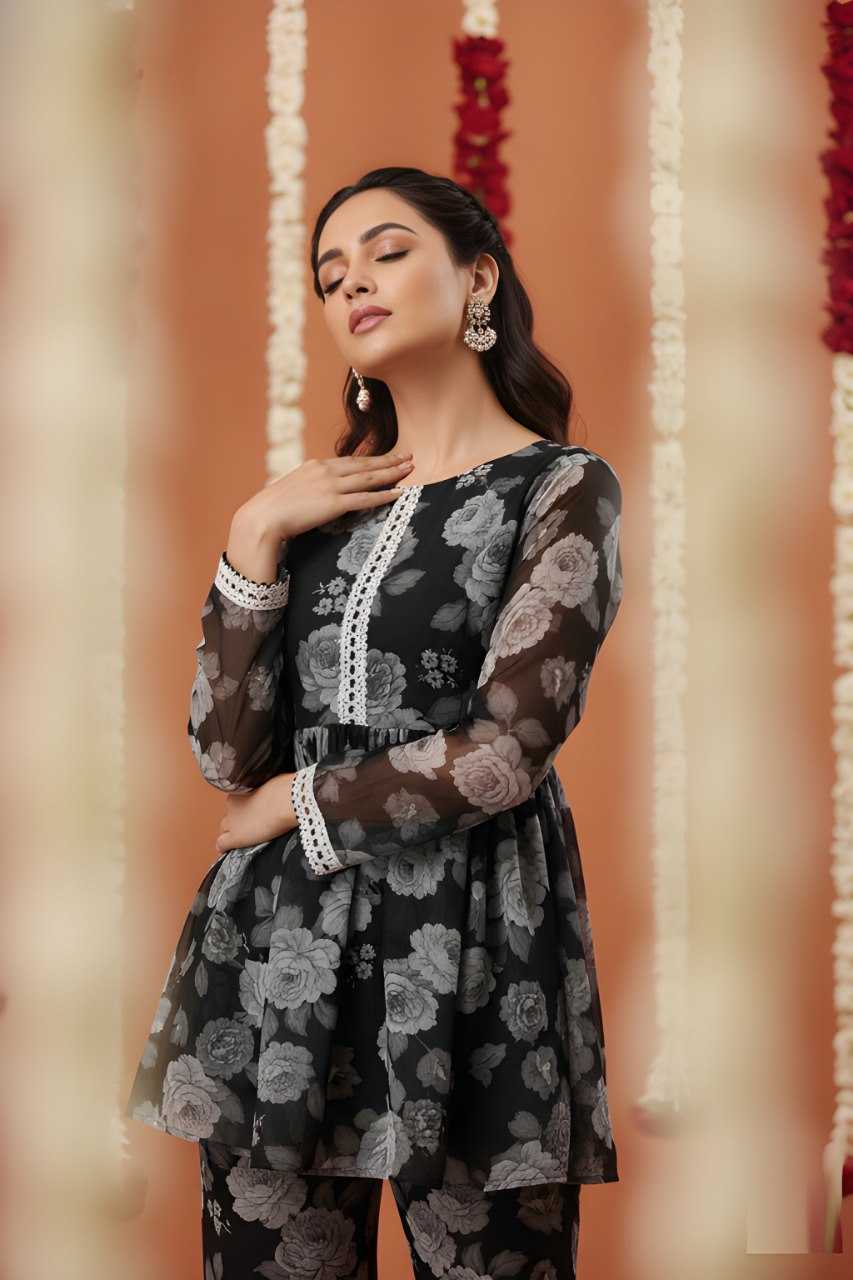 Ynf Georgette Kurti Wholesale Casual Kurtis Short Kurtis Georgette Kurtis Manufacturer- Kapda Export