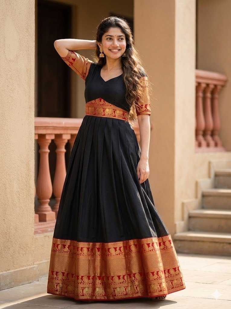 Ynf Jacquard KESH616 187 Gowns Festive Collections Wholesale Fancy Gowns Silk Gowns Lace Gowns Manufacturer- Kapda Export
