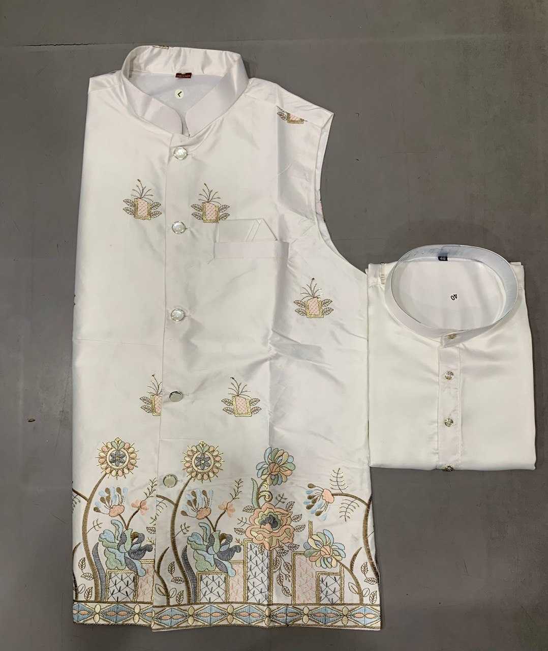 Ynf Malai Silk KESH650 SHUBHAM Mens Wear Wholesale Mens Kurta Pyjama Men Wedding kurta Mens Ethnic Jackets Manufacturer- Kapda Export