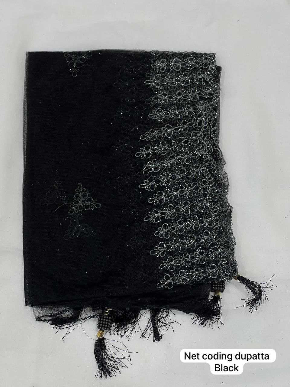 Ynf Net KESH482 SHIVAM Duppatas Festive Collections Wholesale Rakhi Collections Diwali Collections Net Duppata Manufacturer- Kapda Export