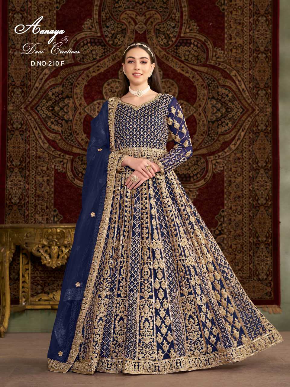 Ynf Net KESH530 AANAYA VOL 210 Gowns Wedding Collections Wholesale Net Gowns Designer Gowns Wedding Outfits Manufacturer- Kapda Export