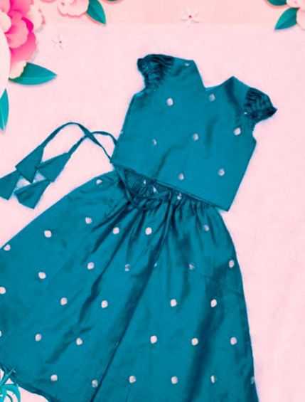 Ynf Nylon Silk RIN235 Neha Kids Wear Wholesale Kids Lehenga Ethnic Dresses For Kids Kids Festive Wear Manufacturer- Kapda Export