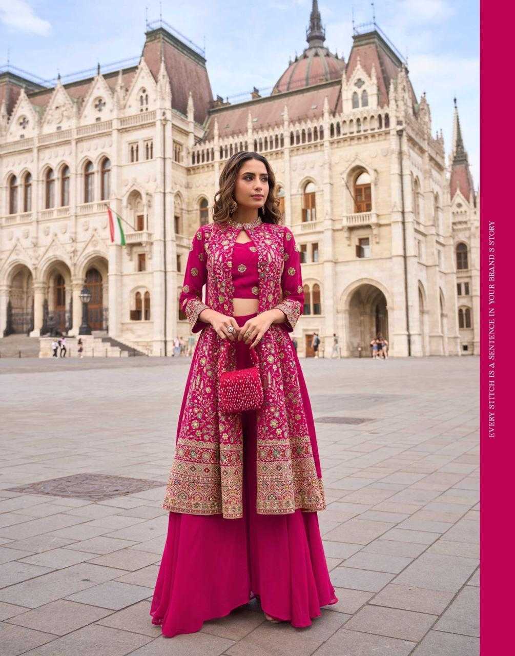 Ynf Premium Georgette KESH481 SAYURI ISHA 10001 Suits & Dresses Wholesale Designer dresses Party Wear Dresses Indo-Western Dresses Manufacturer- Kapda Export