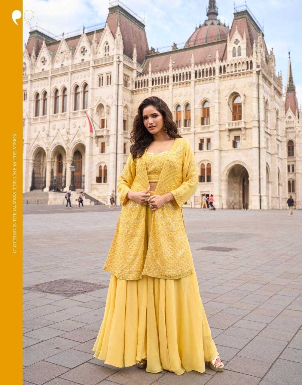 Ynf Premium Georgette KESH481 SAYURI ISHA 10001 Suits & Dresses Wholesale Designer dresses Party Wear Dresses Indo-Western Dresses Manufacturer- Kapda Export