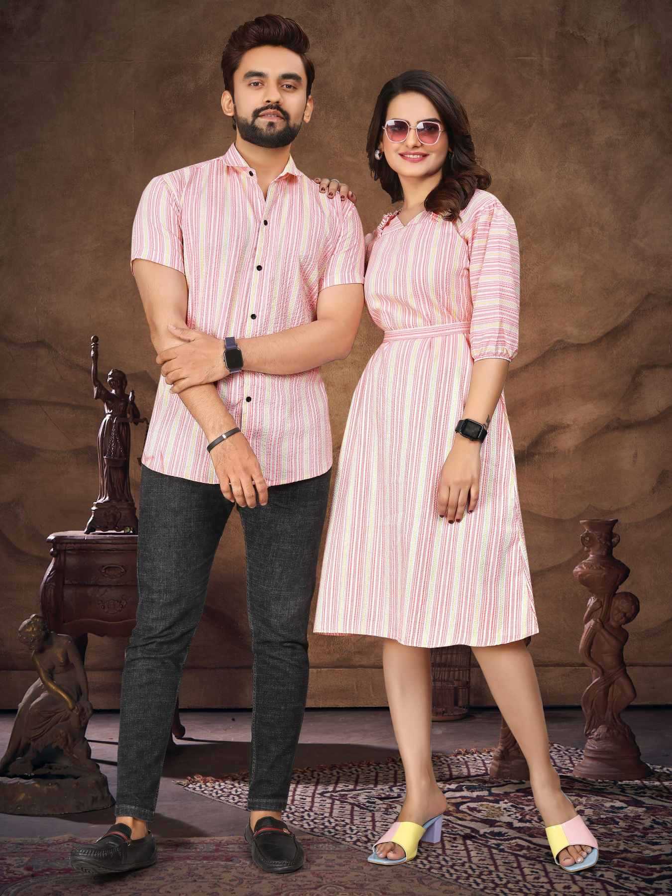 Ynf Pure Cotton KESH481 VEER-ZARA-2 Couple Wear Wholesale Couple Matching Ethnic Outfits Party Wear Couple Ethnic Collection Designer Ethnic Outfits for Couples Manufacturer- Kapda Export
