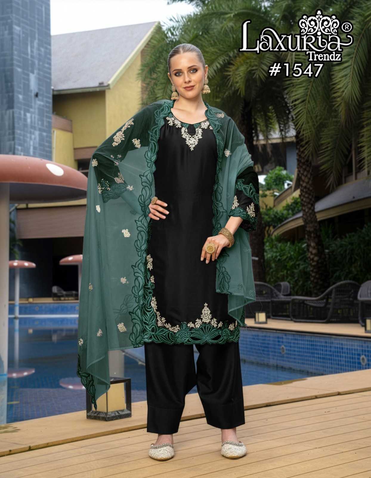Ynf Satin KESH530 Laxuria 1547 Kurti Wholesale Festive Kurtis Ethnic Kurtis White Kurtis Manufacturer- Kapda Export