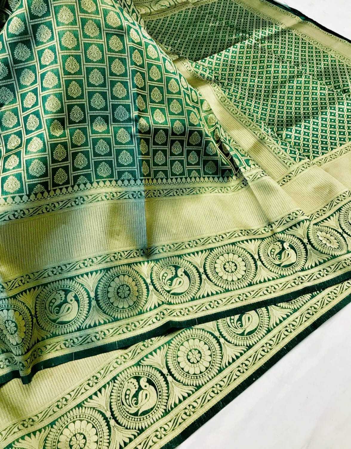 Ynf Banarasi Soft Silk KESH548 RAJKUMAR Sarees Wholesale Printed Sarees Modern Sarees Golden Sarees Manufacturer- Kapda Export