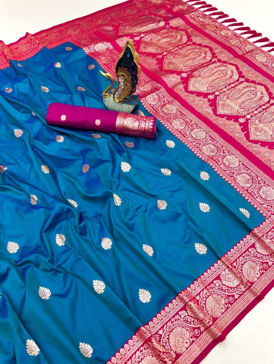 Ynf Banarasi Soft Silk KESH700 Rangoli Silk Sarees Wholesale Banarasi Silk Sarees Soft Silk Sarees Designer Silk Sarees Manufacturer- Kapda Export