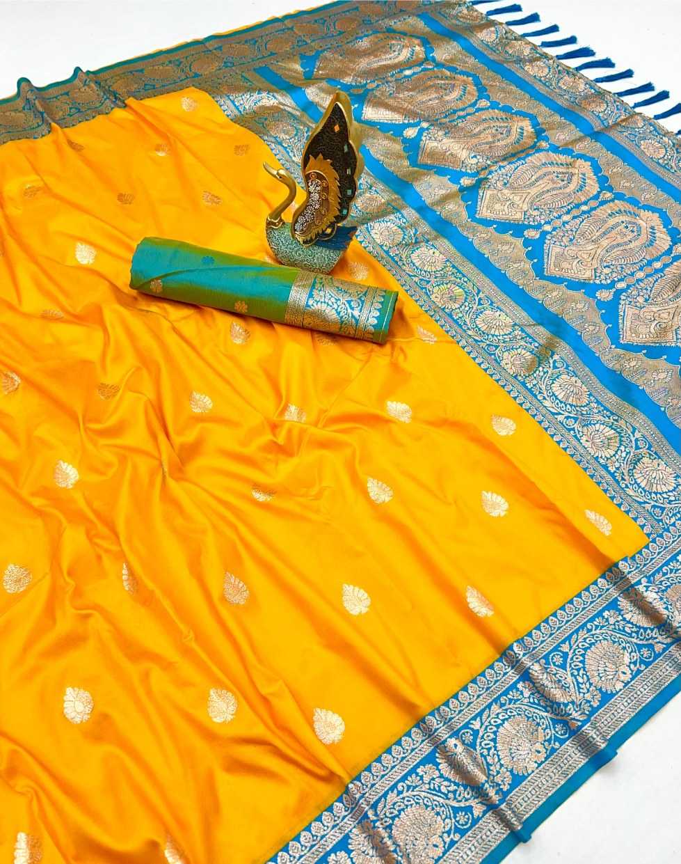 Ynf Banarasi Soft Silk KESH700 Rangoli Silk Sarees Wholesale Banarasi Silk Sarees Soft Silk Sarees Designer Silk Sarees Manufacturer- Kapda Export
