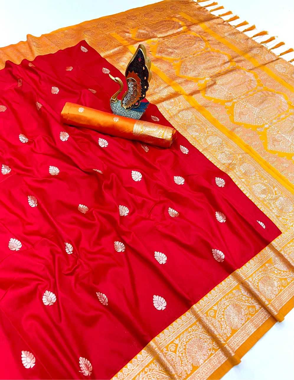 Ynf Banarasi Soft Silk KESH700 Rangoli Silk Sarees Wholesale Banarasi Silk Sarees Soft Silk Sarees Designer Silk Sarees Manufacturer- Kapda Export