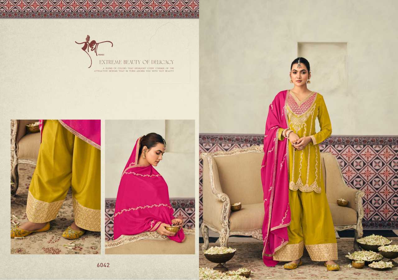 Ynf Blooming Chinon KESH587 RADHA _HEER Suits & Dresses Wholesale Ladies Suits Punjabi Suit Ethnic Dresses Manufacturer- Kapda Export