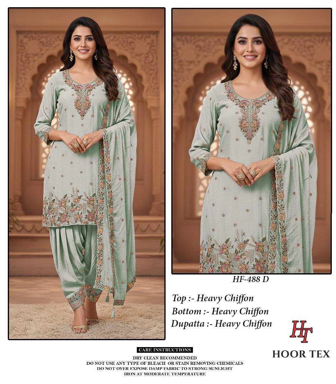 Ynf Chiffon KESH677 HF-488 Suits & Dresses Islamic Clothing Wholesale Pakistani Suits Afghani Suits Kashmiri Suits Manufacturer- Kapda Export
