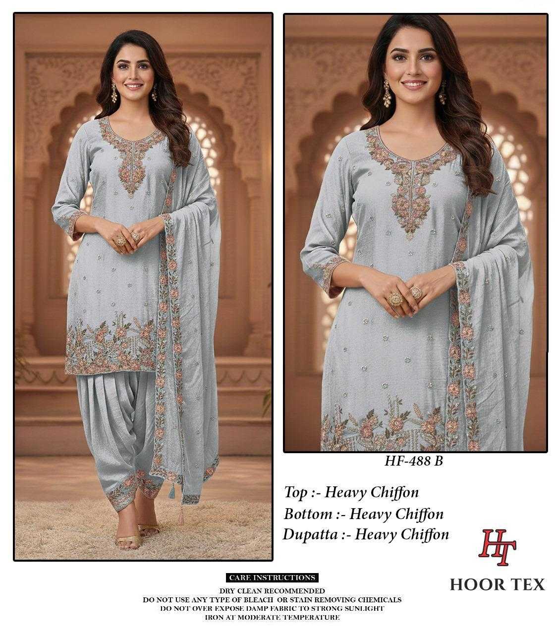 Ynf Chiffon KESH677 HF-488 Suits & Dresses Islamic Clothing Wholesale Pakistani Suits Afghani Suits Kashmiri Suits Manufacturer- Kapda Export