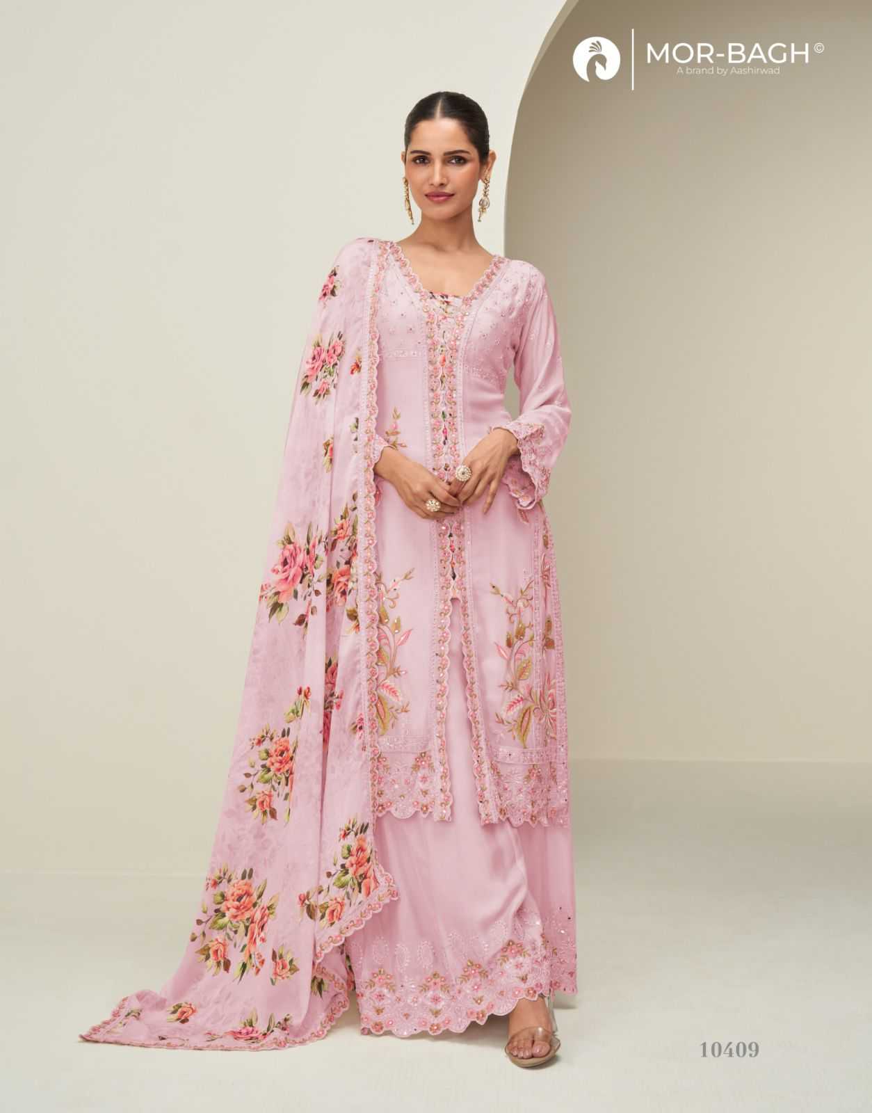 Ynf Chinon Silk KESH587 HIDAYA Suits & Dresses Wholesale Party wear suits Designer Suits Ethnic Dresses Manufacturer- Kapda Export