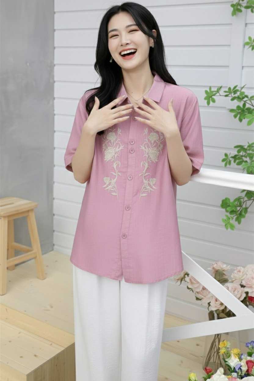 Ynf Cotton KESH559 1017 Western Wears Wholesale Women Shirts Manufacturer- Kapda Export