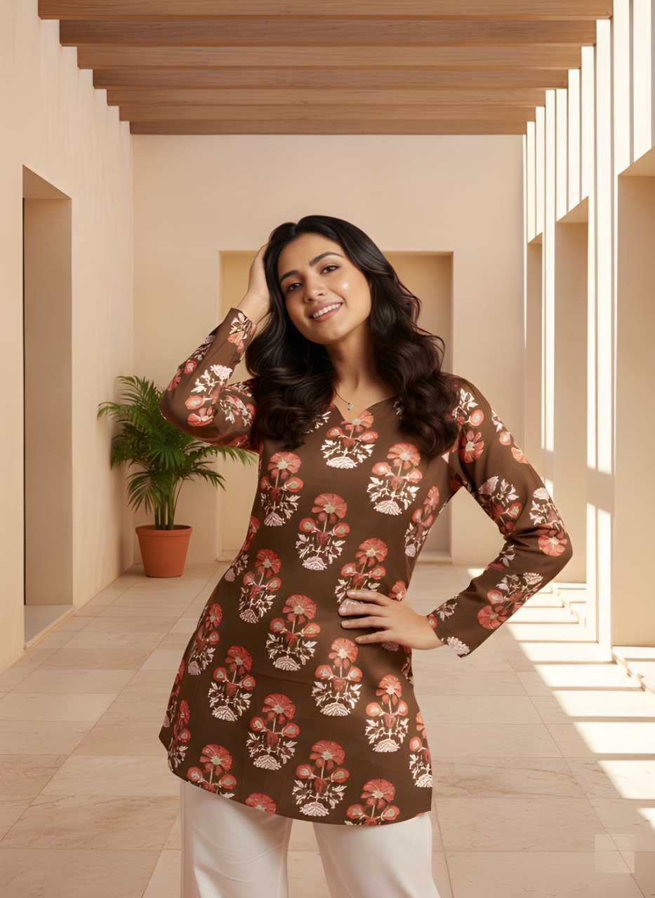 Ynf Cotton KESH559 1038 Kurti Wholesale Short Kurtis Fancy Kurti Tunic Kurti Manufacturer- Kapda Export