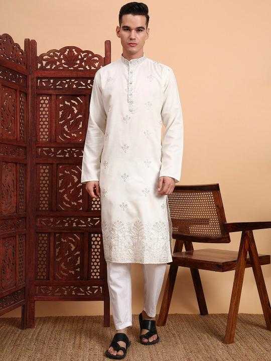 Ynf Cotton KESH659 Pushpa2 Mens Wear Wholesale Mens Kurtas Mens Kurta Pyjama Men Cotton Kurta Manufacturer- Kapda Export