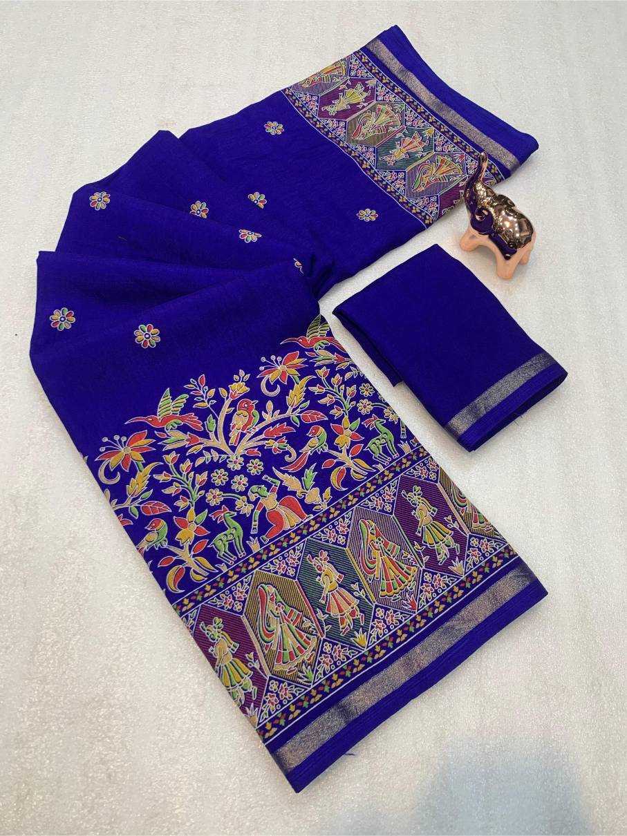 Ynf Fancy KESH695 kashmiri -7 Sarees Wholesale Party Wear Sarees Kashmiri Sarees Festive Sarees Manufacturer- Kapda Export