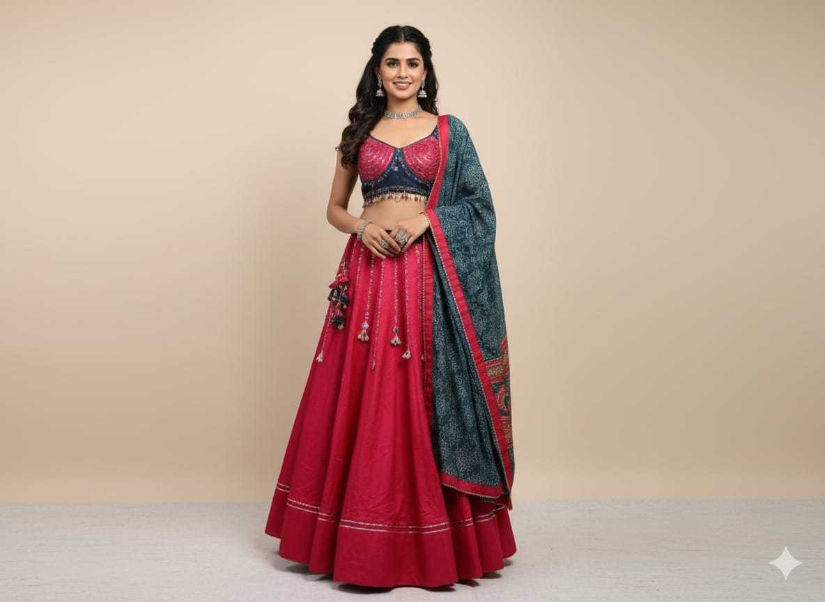 Ynf Fancy KESH711 06 Lehengas Festive Collections Wholesale Traditional Lehenga Printed Lehenga Navratri Dresses Manufacturer- Kapda Export