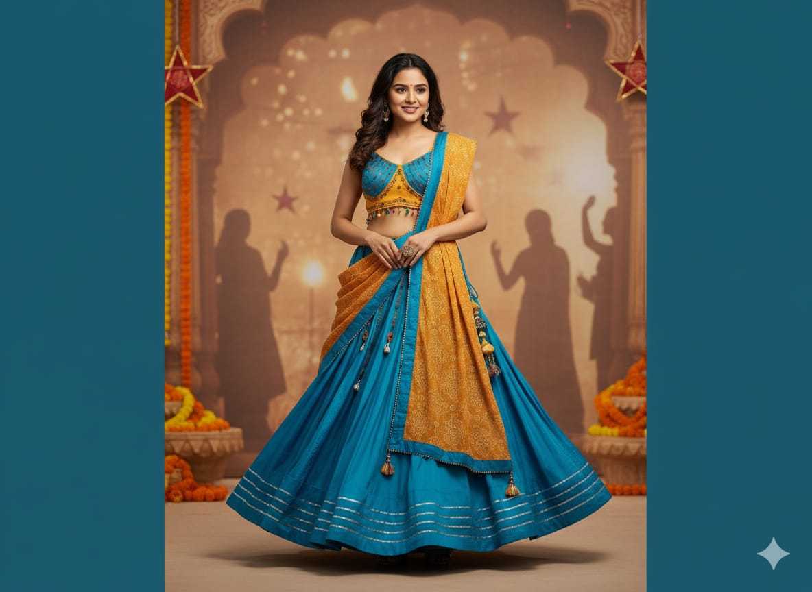 Ynf Fancy KESH711 06 Lehengas Festive Collections Wholesale Traditional Lehenga Printed Lehenga Navratri Dresses Manufacturer- Kapda Export
