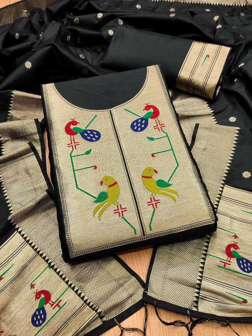 Ynf Fancy KESH714 001 Suits & Dresses Wholesale Ladies Suits Unstitched Suits Party wear suits Manufacturer- Kapda Export