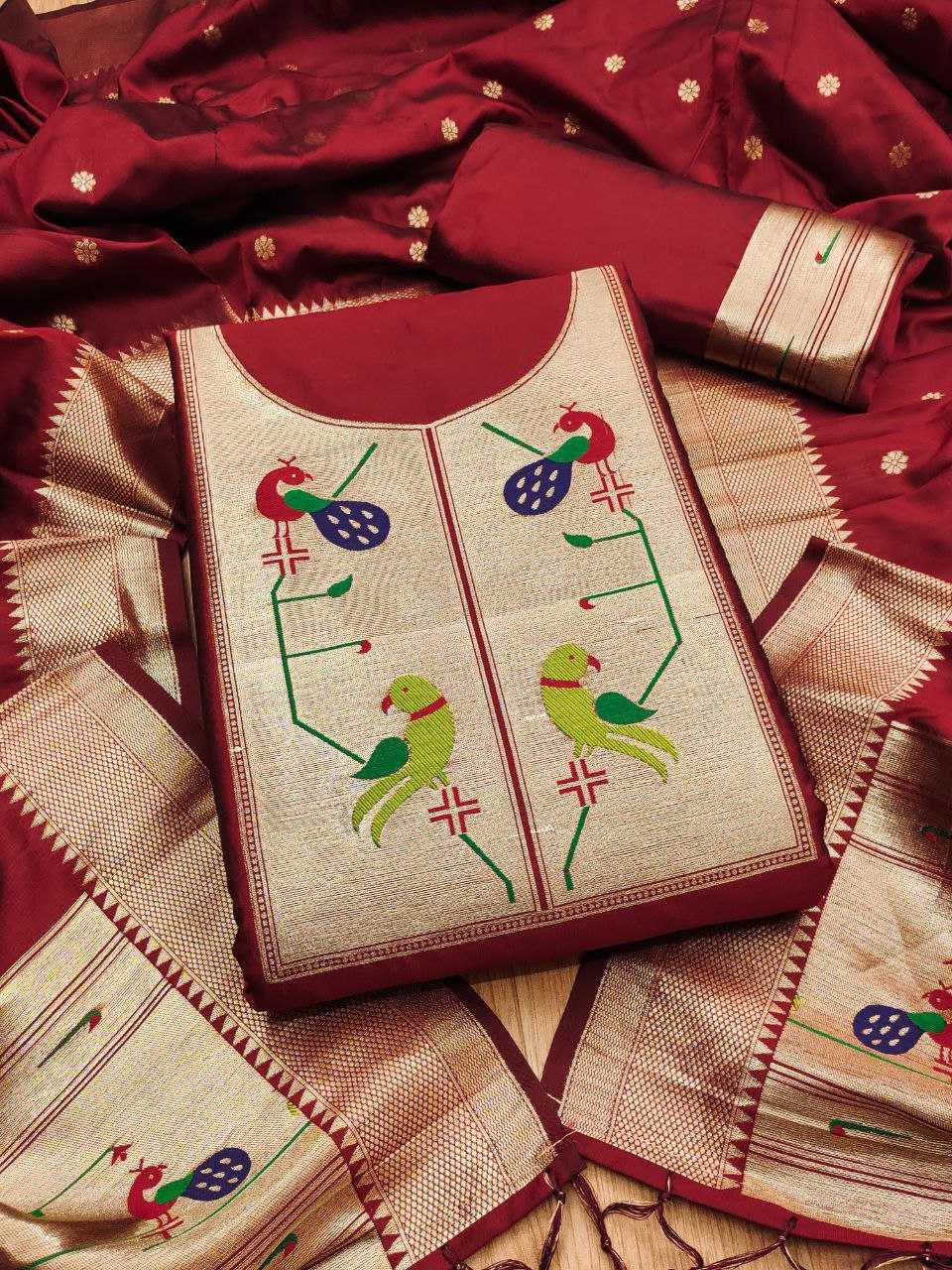 Ynf Fancy KESH714 001 Suits & Dresses Wholesale Ladies Suits Unstitched Suits Party wear suits Manufacturer- Kapda Export