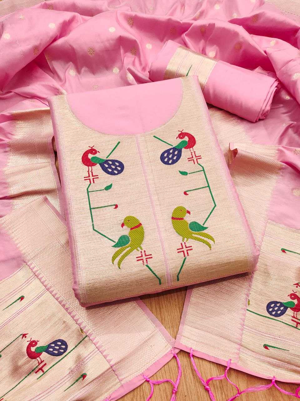 Ynf Fancy KESH714 001 Suits & Dresses Wholesale Ladies Suits Unstitched Suits Party wear suits Manufacturer- Kapda Export