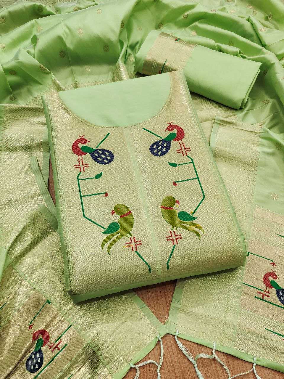 Ynf Fancy KESH714 001 Suits & Dresses Wholesale Ladies Suits Unstitched Suits Party wear suits Manufacturer- Kapda Export