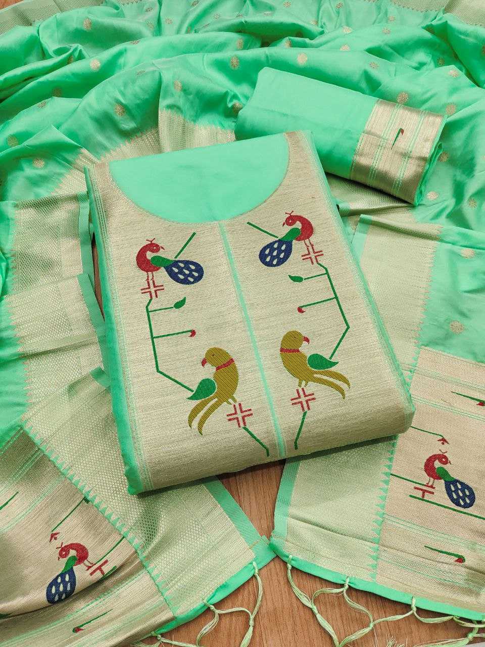 Ynf Fancy KESH714 001 Suits & Dresses Wholesale Ladies Suits Unstitched Suits Party wear suits Manufacturer- Kapda Export