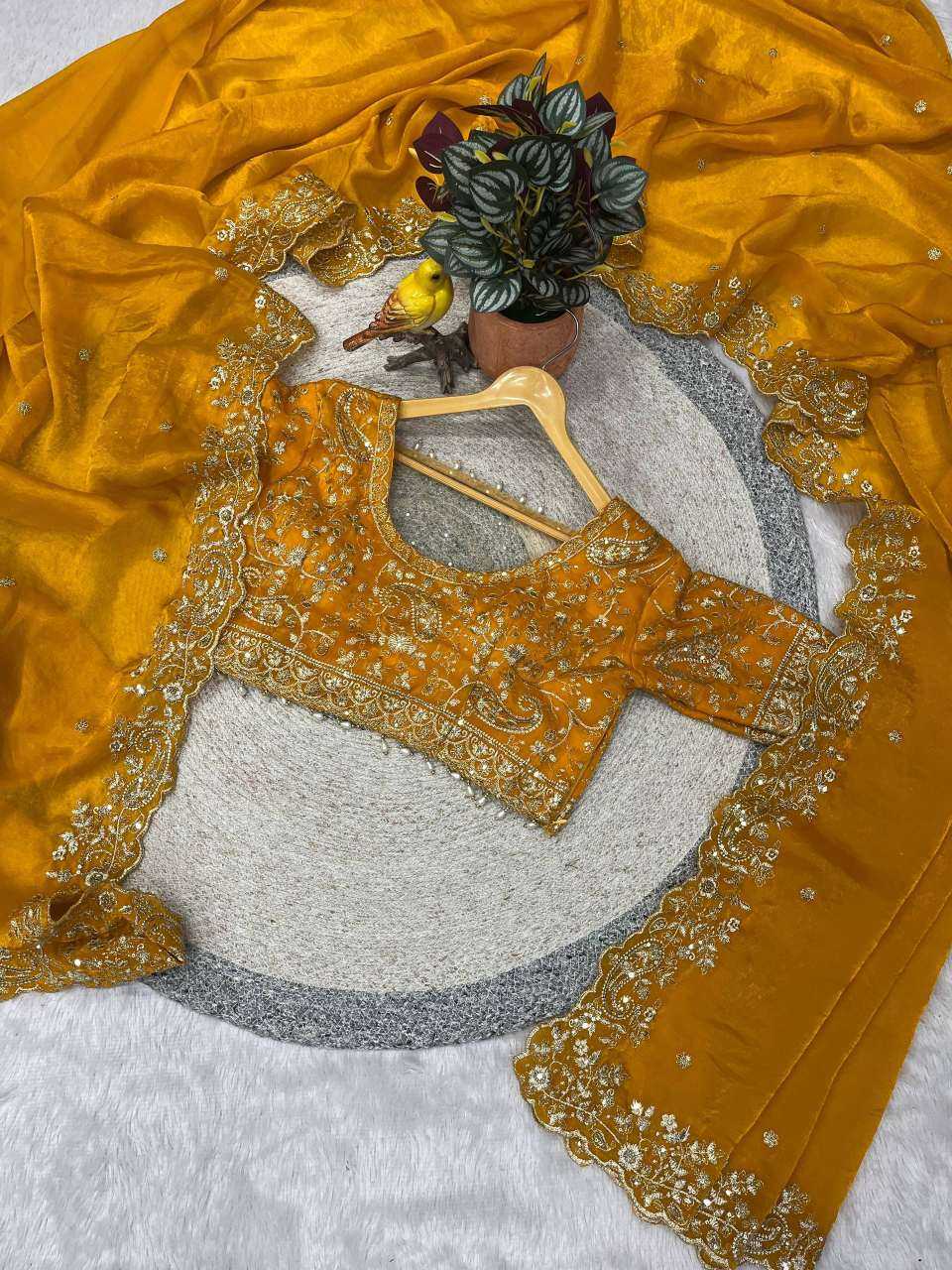 Ynf FENDY Satin Silk KESH111 6046 Sarees Silk Sarees Wholesale Designer Sarees Party Wear Sarees Plain Sarees Manufacturer- Kapda Export
