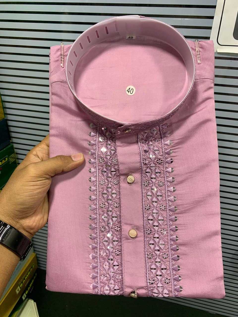 Ynf FENDY Silk KESH650 FENDY SILK Mens Wear Wholesale Mens Kurtas Men Kurta Pajama Men Wedding kurta Manufacturer- Kapda Export