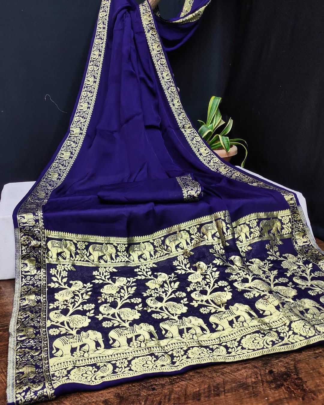 Ynf Gajji Silk KESH576 225 Sarees Festive Collections Wholesale Plain Sarees Silk Sarees Sarees With Blouse Manufacturer- Kapda Export