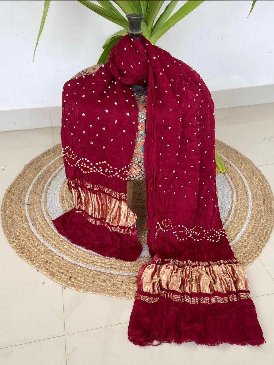 Ynf Gajji Silk KESH576 RISH Duppatas Wholesale Gajji Modal Dupattas Printed Duppata Net Duppata Manufacturer- Kapda Export