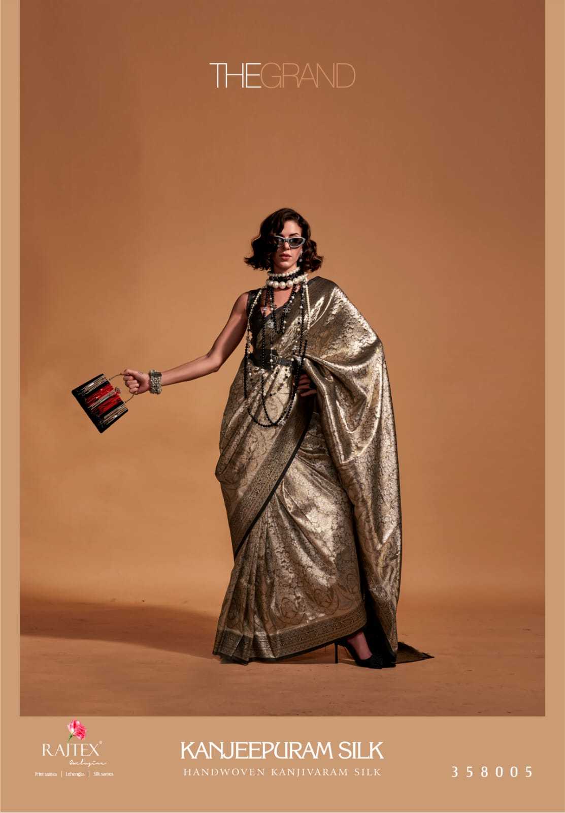 Ynf Kanjivaram Silk KESH530 RAJTEX KANJEEPURAM Silk Sarees Wholesale Kanjivaram Silk Sarees Designer Silk Sarees Embroidered Silk Sarees Manufacturer- Kapda Export