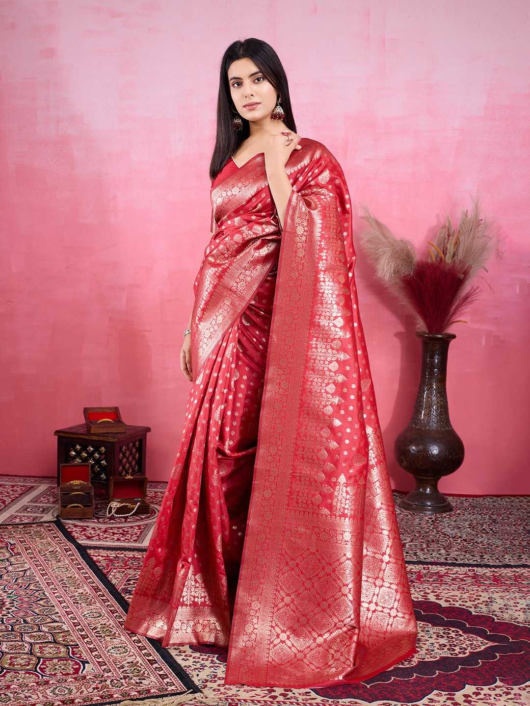 Ynf Kanjivaram Silk KESH705 CHANDRAMUKHI Silk Sarees Festive Collections Wholesale Kanjivaram Silk Sarees Silk Sarees With Blouse Festival Silk Sarees Manufacturer- Kapda Export