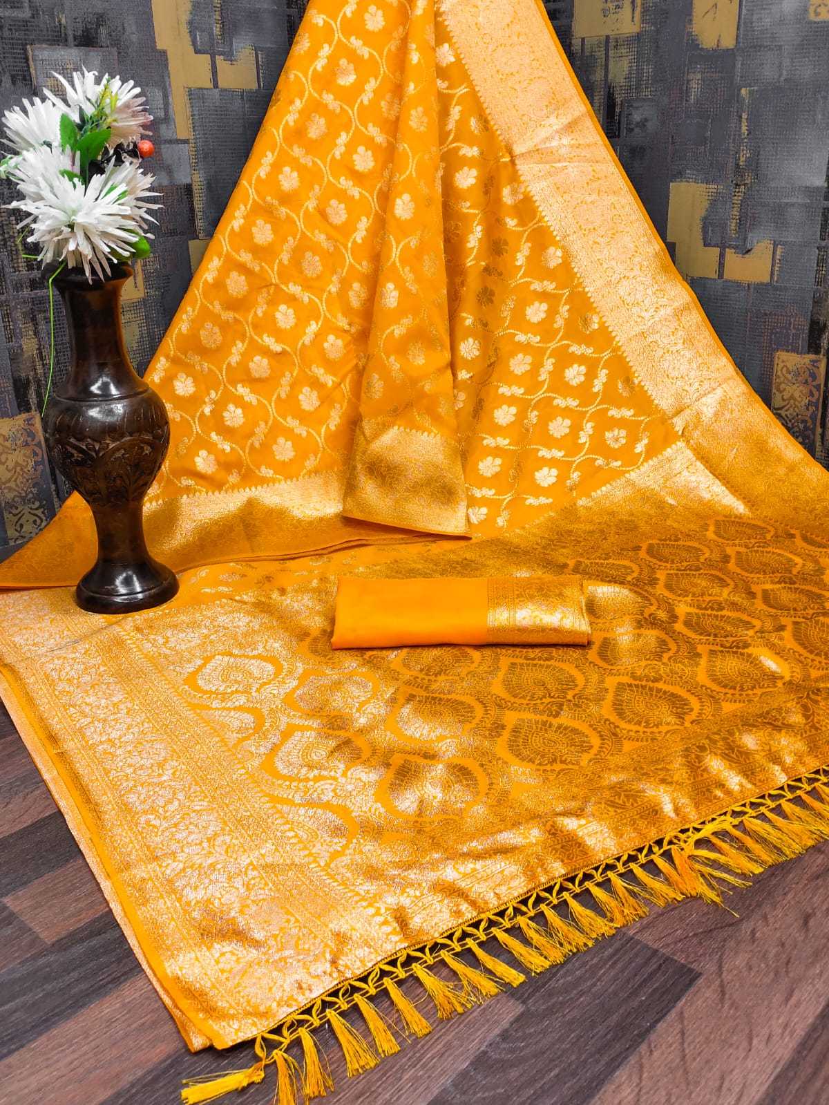 Ynf Kanjivaram Silk KESH705 RADHA Silk Sarees Festive Collections Wholesale Kanjivaram Silk Sarees Silk Sarees With Blouse Festival Silk Sarees Manufacturer- Kapda Export