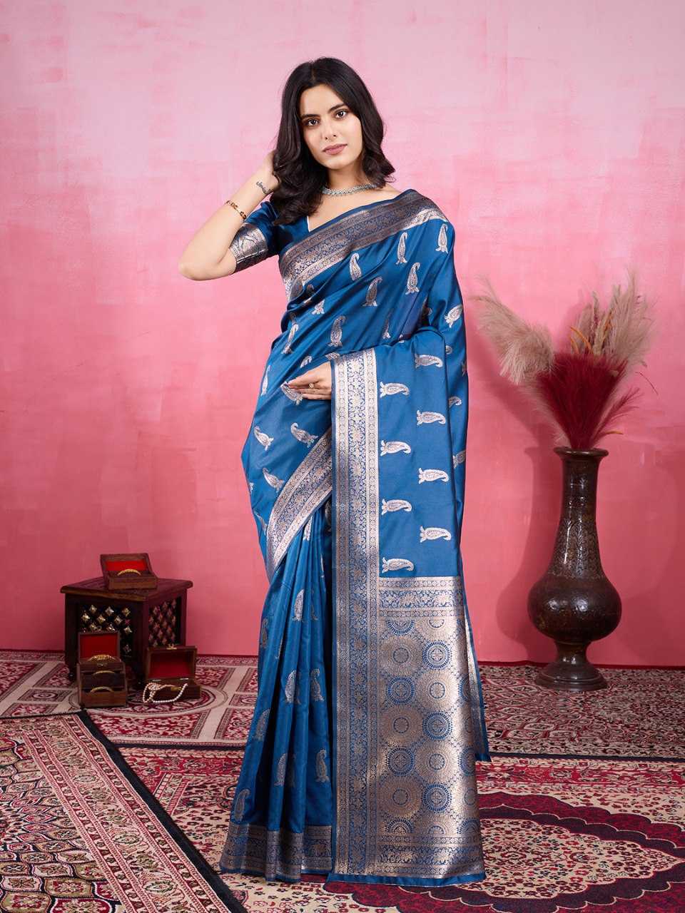 Ynf Kanjivaram Silk KESH705 SURYAMUKHI Silk Sarees Festive Collections Wholesale Kanjivaram Silk Sarees Silk Sarees With Blouse Festival Silk Sarees Manufacturer- Kapda Export
