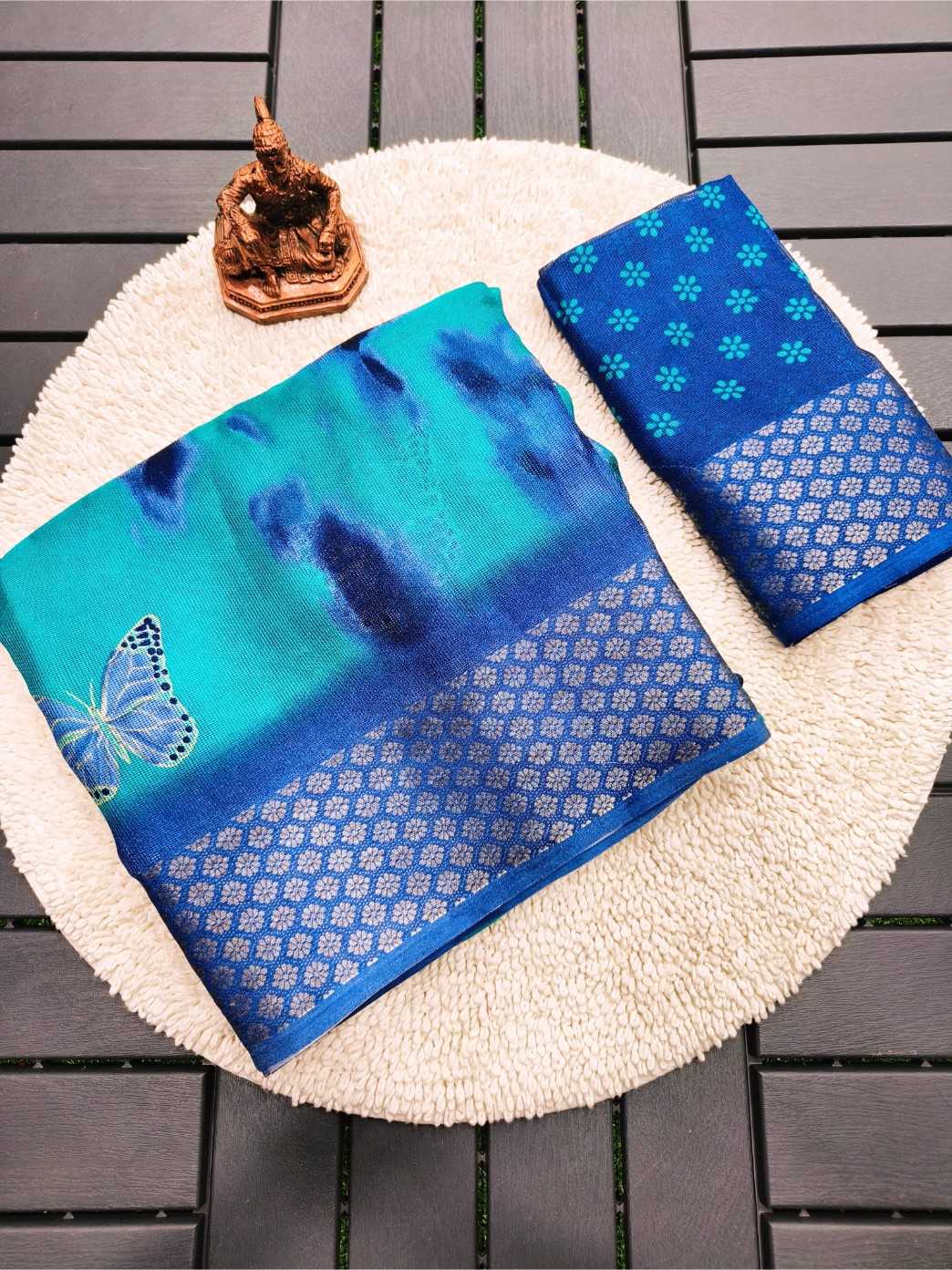 Ynf Kora Silk KESH673 KORA SILK Silk Sarees Wholesale Kora Silk Sarees Printed Silk Saree Festival Silk Sarees Manufacturer- Kapda Export