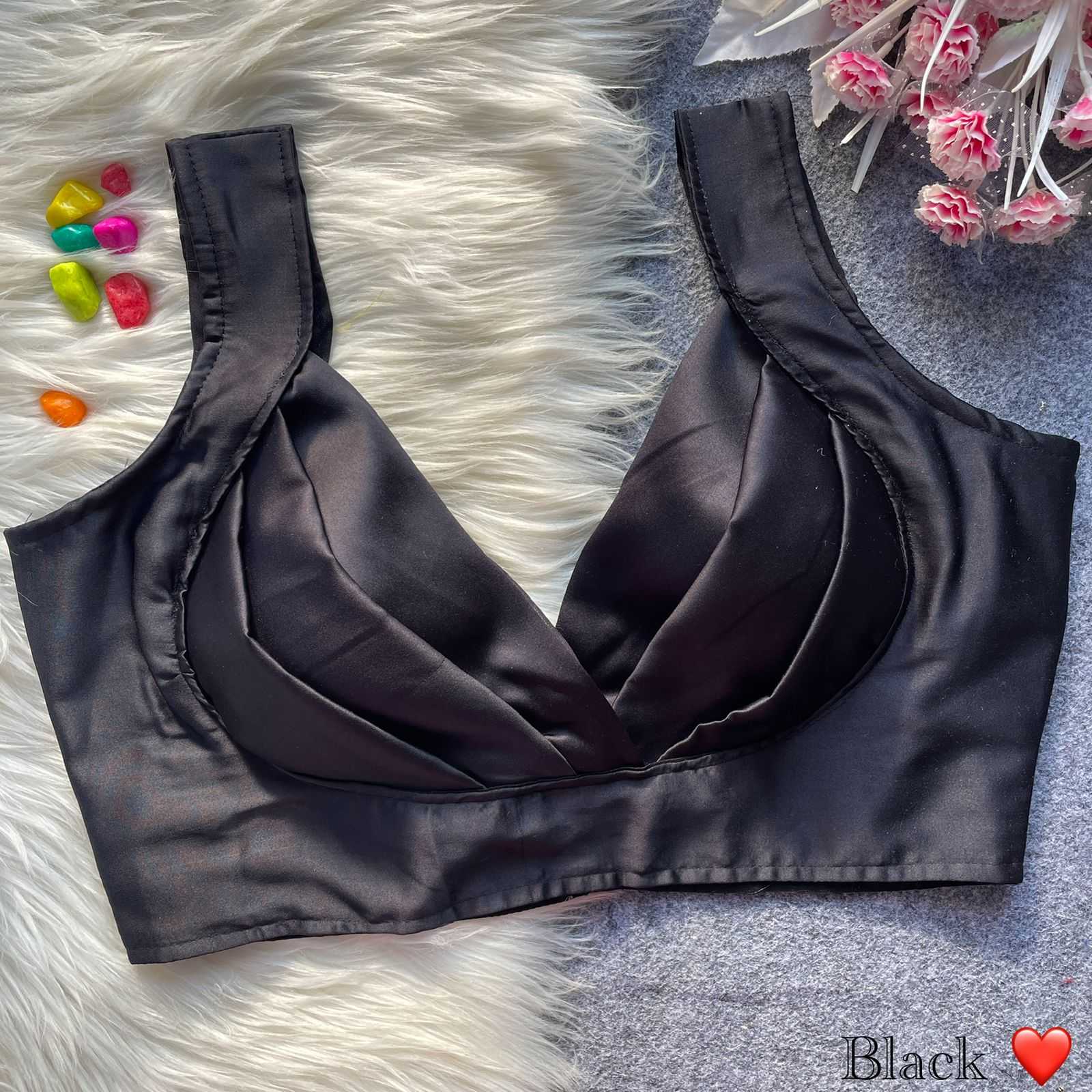 Ynf Malay Satin Silk KESH411 amina Readymade Blouses Wholesale Blouse Cotton Blouse Party Wear Blouse Manufacturer- Kapda Export