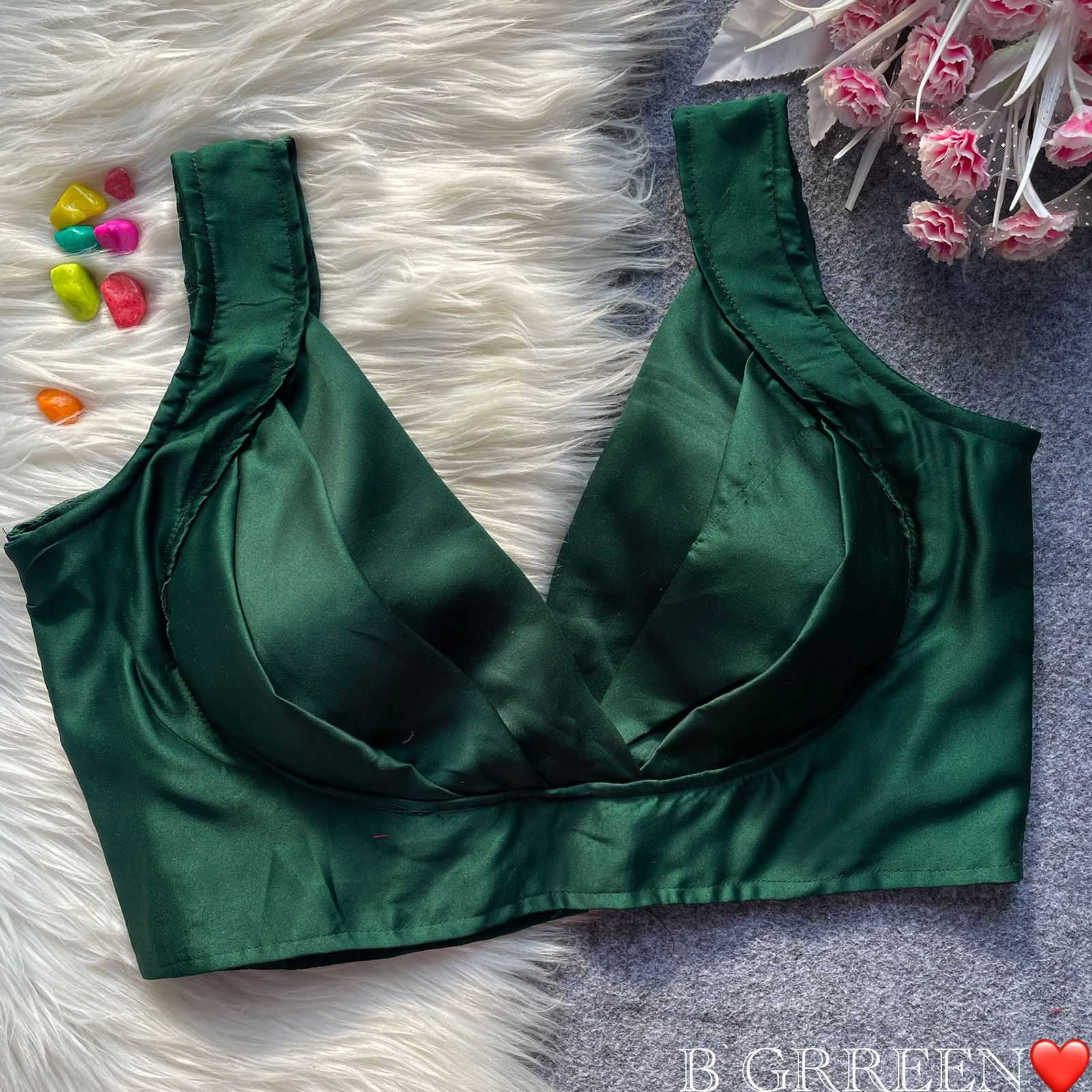 Ynf Malay Satin Silk KESH411 amina Readymade Blouses Wholesale Blouse Cotton Blouse Party Wear Blouse Manufacturer- Kapda Export